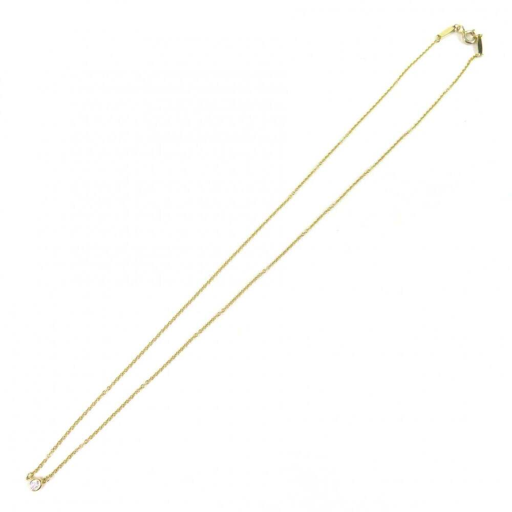 TIFFANY&Co. Tiffany & Co. Elsa Peretti By the Yard Necklace, 18K Gold, 0.05ct... - Picture 3 of 7